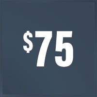 $75 Cash Deposit